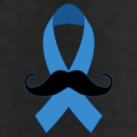 Prostate Mustache Ribbon Golf Towel