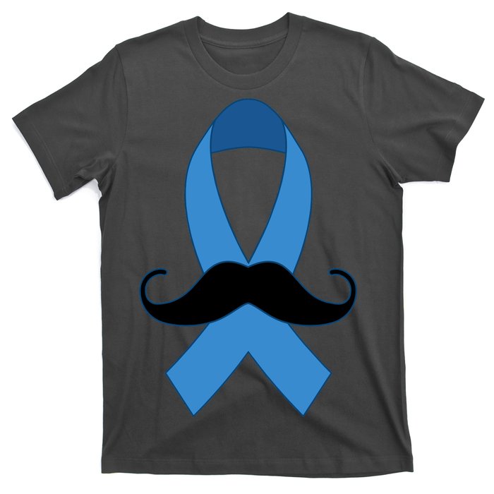 Prostate Mustache Ribbon T-Shirt