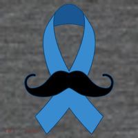 Prostate Mustache Ribbon T-Shirt