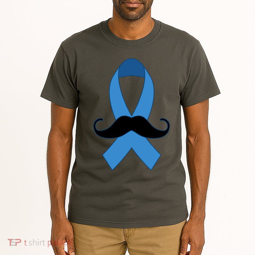 Prostate Mustache Ribbon Tall T-Shirt