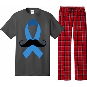 Prostate Mustache Ribbon Pajama Set