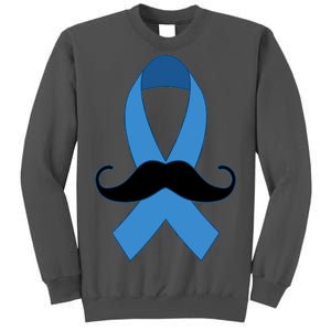 Prostate Mustache Ribbon Tall Sweatshirt