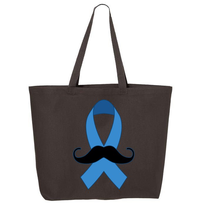 Prostate Mustache Ribbon 25L Jumbo Tote