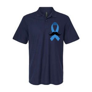 Prostate Mustache Ribbon Softstyle Adult Sport Polo