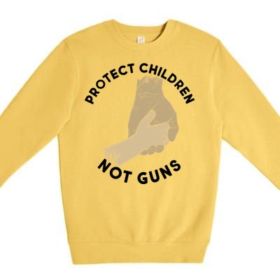 Protect Children Not Guns Premium Crewneck Sweatshirt