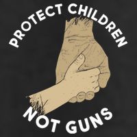Protect Children Not Guns Golf Towel