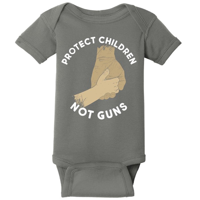 Protect Children Not Guns Baby Bodysuit