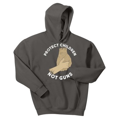 Protect Children Not Guns Kids Hoodie