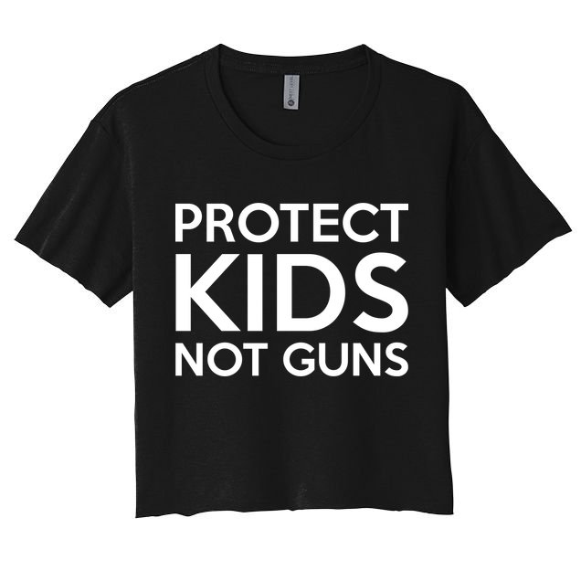 Protect Kids Not Guns Crop Top