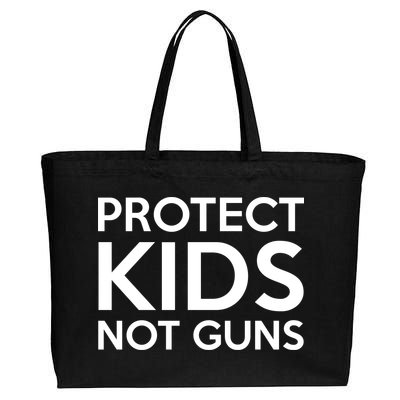 Protect Kids Not Guns Cotton Canvas Jumbo Tote