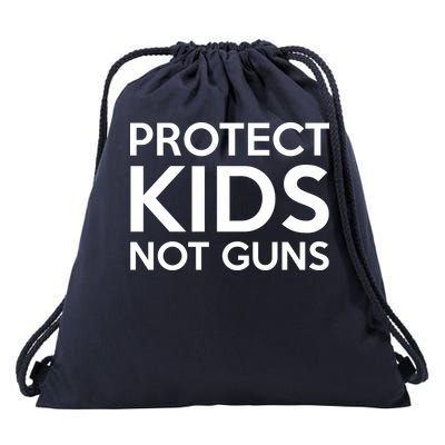 Protect Kids Not Guns Drawstring Bag