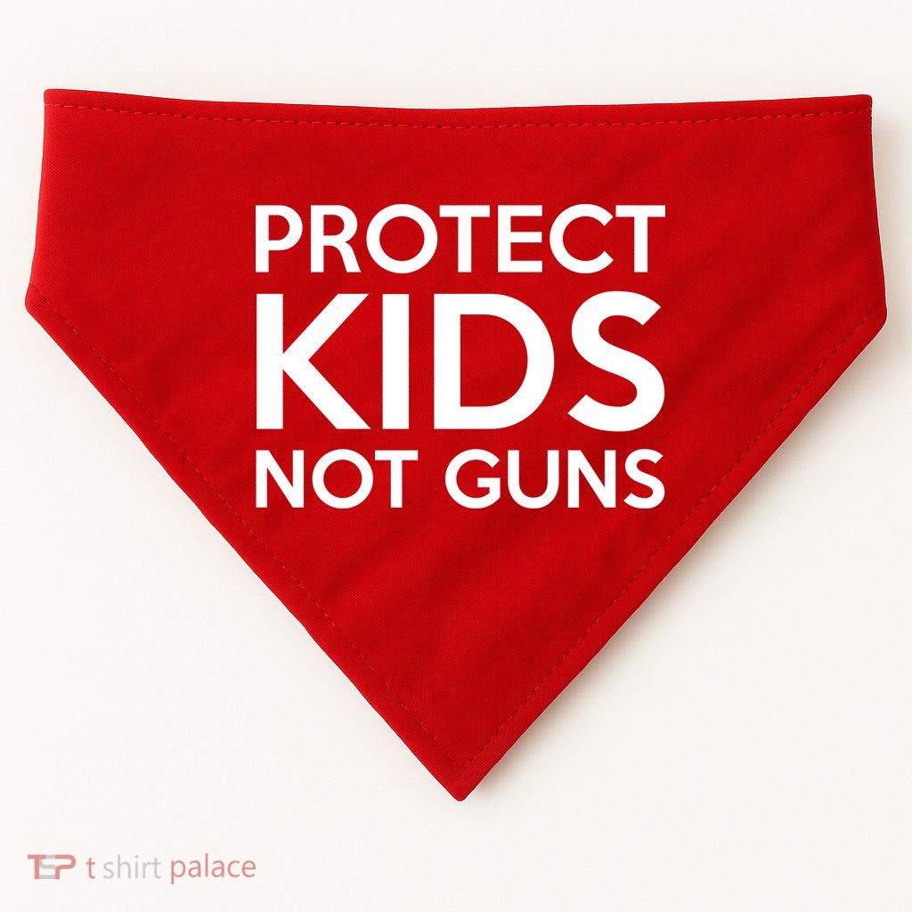 Protect Kids Not Guns USA-Made Doggie Bandana