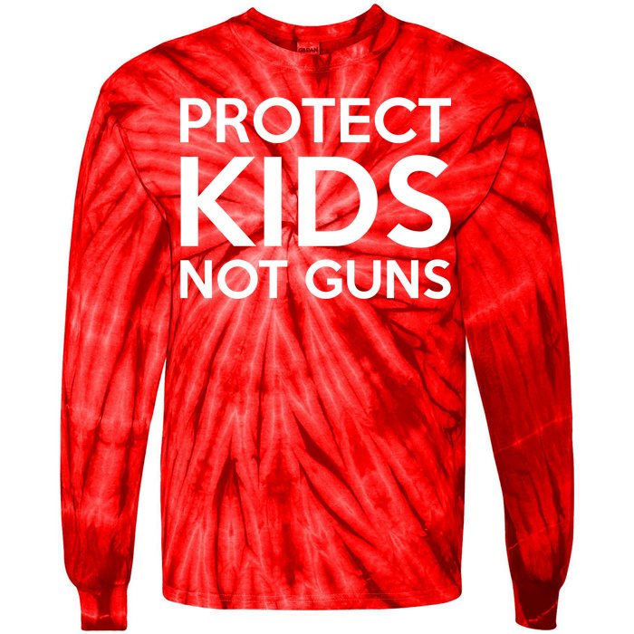 Protect Kids Not Guns Tie-Dye Long Sleeve Shirt