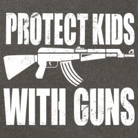 Protect Kids With Guns Cotton Canvas Backpack