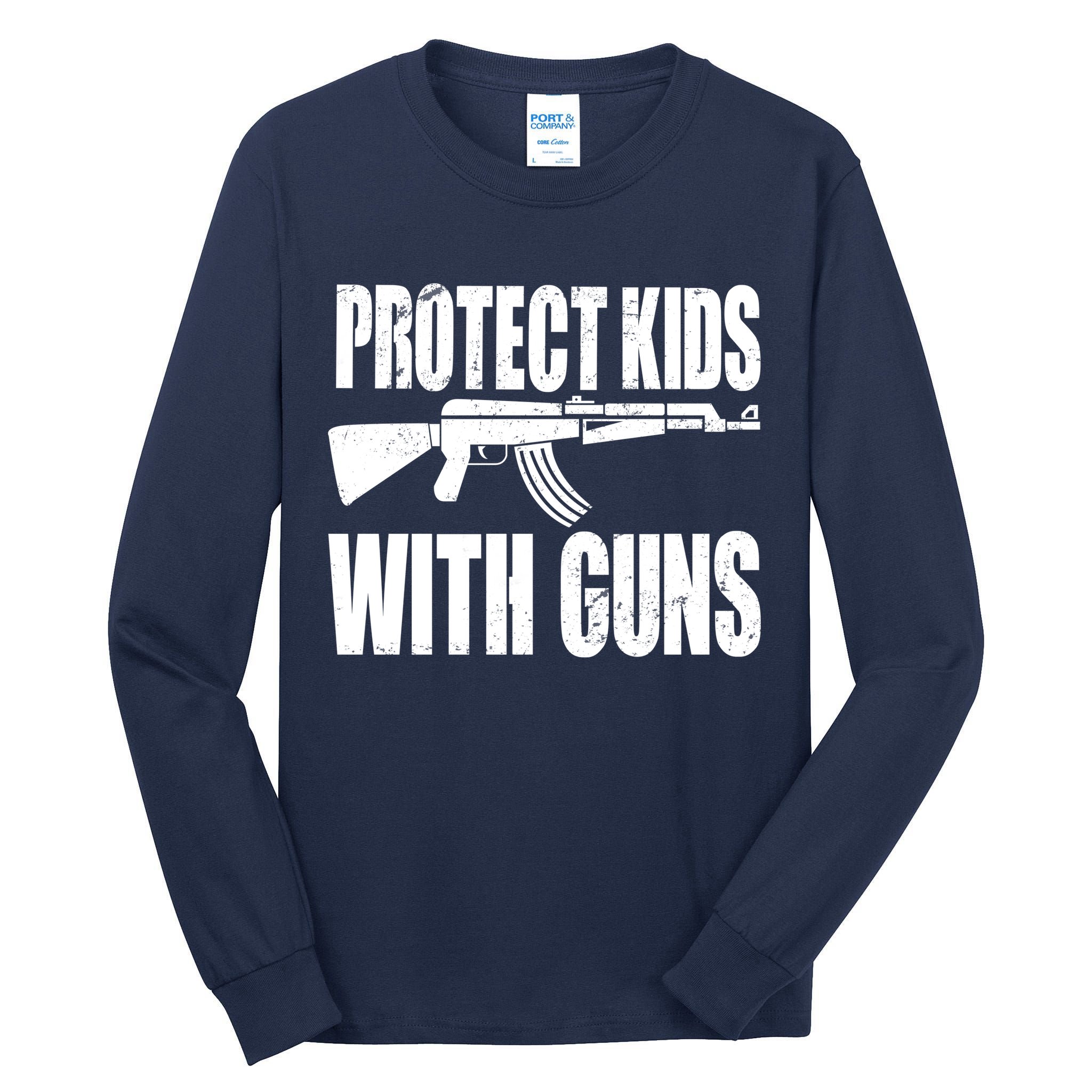 Protect Kids With Guns Tall Long Sleeve T-Shirt