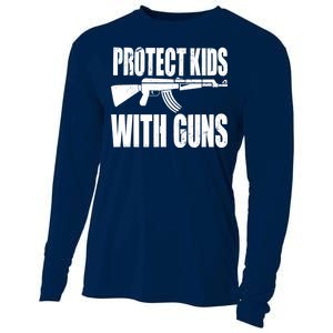 Protect Kids With Guns Cooling Performance Long Sleeve Crew