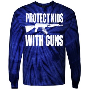 Protect Kids With Guns Tie-Dye Long Sleeve Shirt