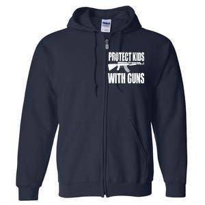 Protect Kids With Guns Full Zip Hoodie