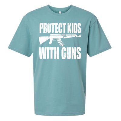 Protect Kids With Guns Sueded Cloud Jersey T-Shirt