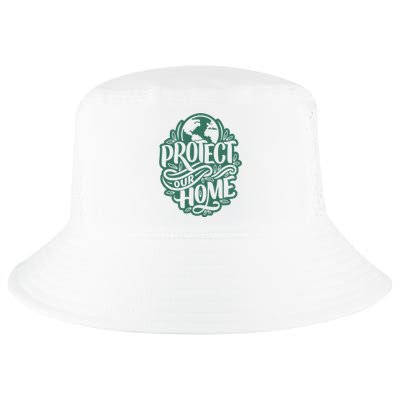 Protect Our Home Earth Day Cool Comfort Performance Bucket Hat