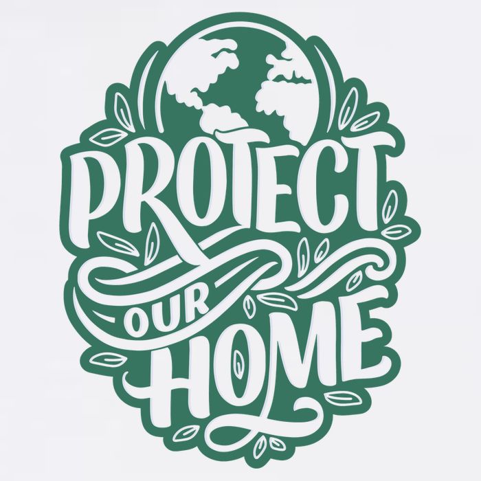 Protect Our Home Earth Day USA-Made Doggie Bandana
