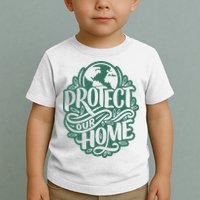 Protect Our Home Earth Day Toddler T-Shirt