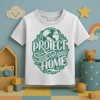Protect Our Home Earth Day Toddler T-Shirt