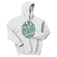 Protect Our Home Earth Day Kids Hoodie