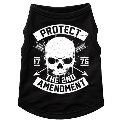 Protect The 2nd Amendment 1776 Arrow Skull Doggie Tank