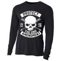 Protect The 2nd Amendment 1776 Arrow Skull Cooling Performance Long Sleeve Crew