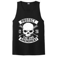 Protect The 2nd Amendment 1776 Arrow Skull PosiCharge Competitor Tank