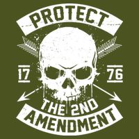 Protect The 2nd Amendment 1776 Arrow Skull Sustainable Knit Beanie