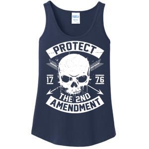 Protect The 2nd Amendment 1776 Arrow Skull Ladies Essential Tank