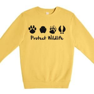 Protect Wildlife Premium Crewneck Sweatshirt