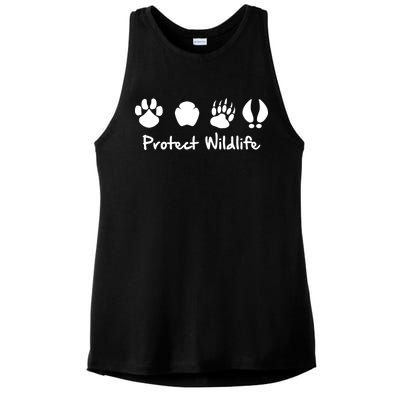 Protect Wildlife Ladies PosiCharge Tri-Blend Wicking Tank