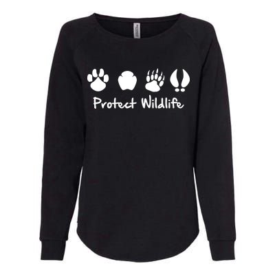 Protect Wildlife Womens California Wash Sweatshirt