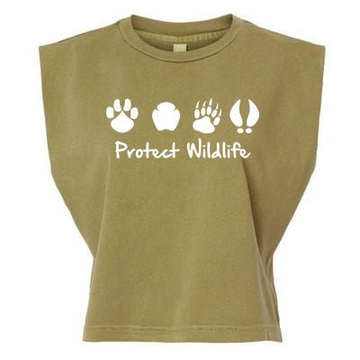 Protect Wildlife Garment-Dyed Women's Muscle Tee