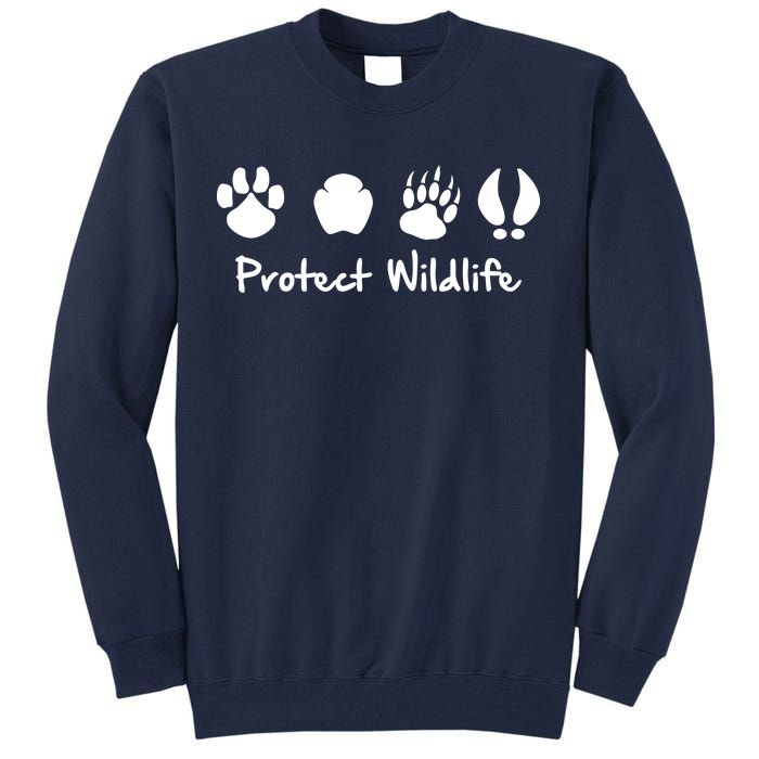 Protect Wildlife Tall Sweatshirt