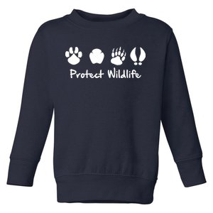 Protect Wildlife Toddler Sweatshirt