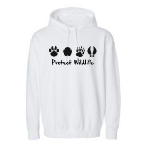 Protect Wildlife Garment-Dyed Fleece Hoodie