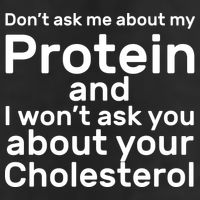 Protein Cholesterol Workout 11oz C Handle Ceramic Mug