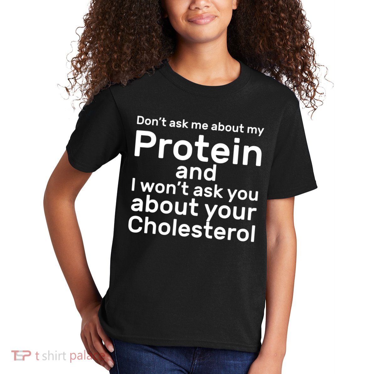 Protein Cholesterol Workout Kids T-Shirt