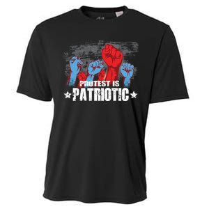 Protest Is Patriotic Cooling Performance Crew T-Shirt