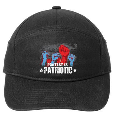 Protest Is Patriotic 7-Panel Snapback Hat