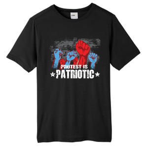 Protest Is Patriotic Tall Fusion ChromaSoft Performance T-Shirt