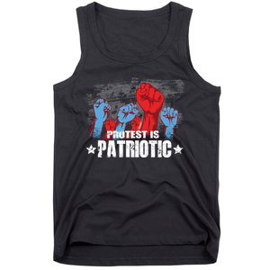 Protest Is Patriotic Tank Top