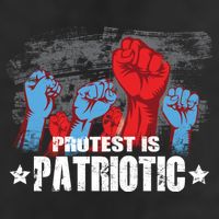 Protest Is Patriotic Golf Towel