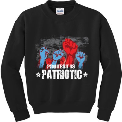 Protest Is Patriotic Kids Sweatshirt