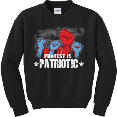 Protest Is Patriotic Kids Sweatshirt