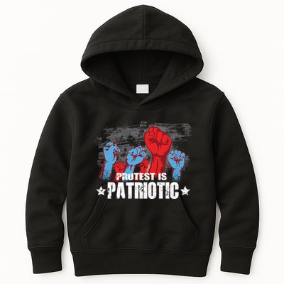 Protest Is Patriotic Kids Hoodie